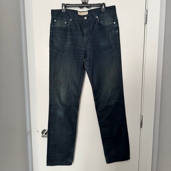 Marc by Marc Jacobs Denim Uniform Fit Jeans Blue Cotton Zip Pockets Mens Sz 36 - Picture 1 of 7